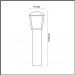 Уличный светильник Odeon Light 4051/1F