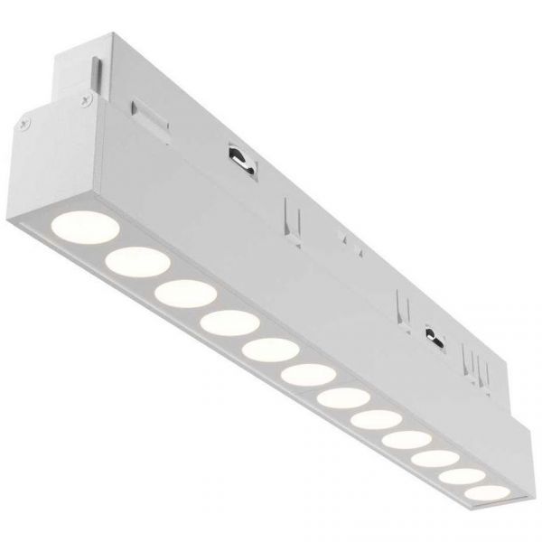 Трековый светодиодный светильник Maytoni Points TR031-4-12W3K-S-DS-W