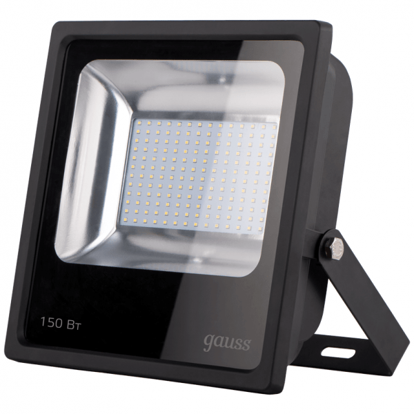 Прожектор Gauss 613100150 LED Qplus 150W IP65 6500К черный