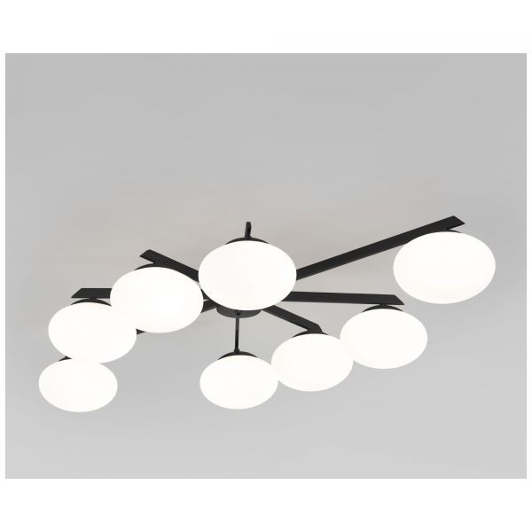 Умный потолочный светильник Eurosvet 70220/8 черный Smart