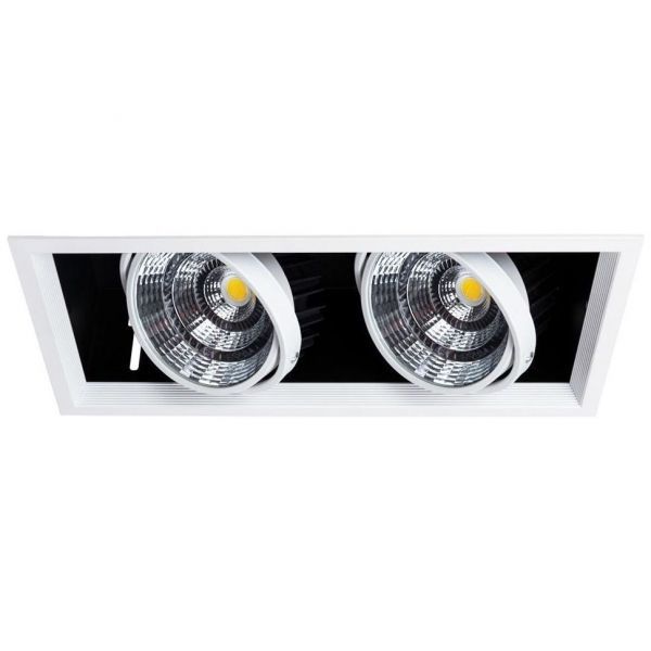 Встраиваемый светодиодный светильник Arte Lamp Merga A8450PL-2WH