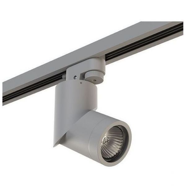 Трековый однофазный светильник A1T051019 серый Illumo F Lightstar