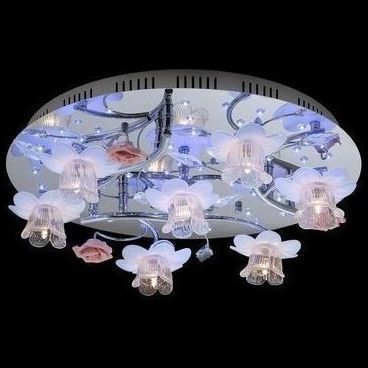 Светильник Linvel LV 8515/12 Хром/LED синий+белый