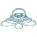Светодиодная люстра Profit Light 8033/3+3 CHR
