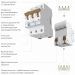 Автоматический выключатель 3P 20 A C 6 kА Werkel W903P206