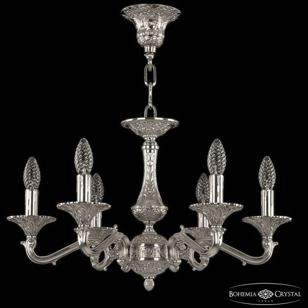 Люстра бронзовая 72102/6/175 Ni Bohemia Ivele Crystal