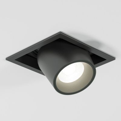 Потолочный светодиодный светильник Elektrostandard 25087/LED 8W 4000K чёрный