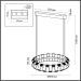 Подвесной светодиодный светильник Odeon Light 4993/45L