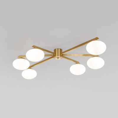 Умный потолочный светильник Eurosvet 70220/6 латунь Smart