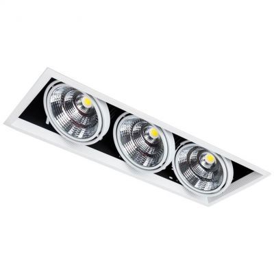 Встраиваемый светодиодный светильник Arte Lamp Merga A8450PL-3WH