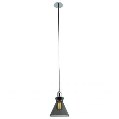 Светильник подвесной Crystal Lux CAMPANELLA SP1 SMOKE