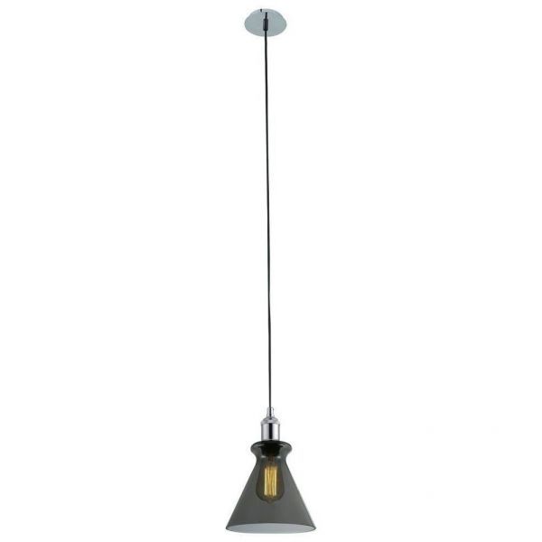 Светильник подвесной Crystal Lux CAMPANELLA SP1 SMOKE