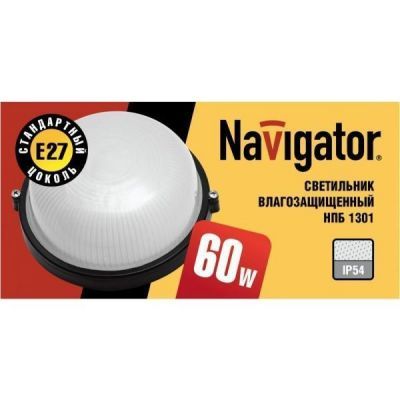 Светильник Navigator 94 811 NBL-R1-60-E27/BL