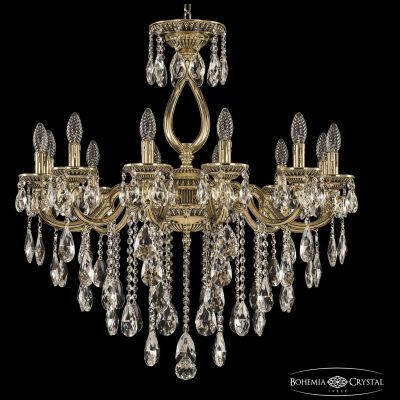 Люстра бронзовая 75301/12/250 B GB Bohemia Ivele Crystal