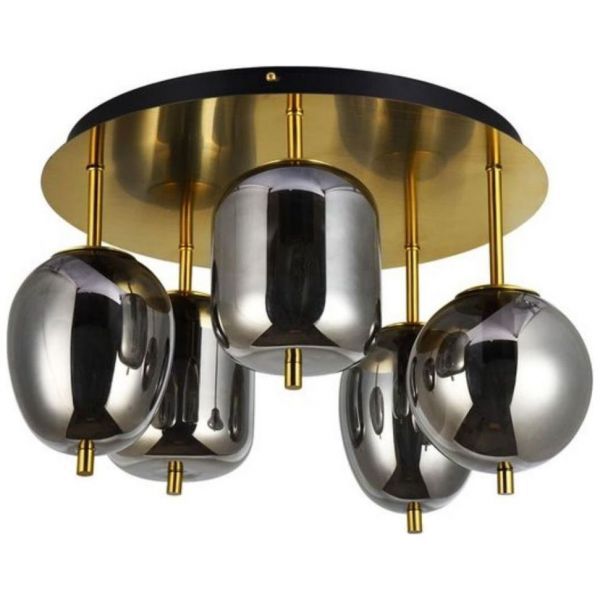 Потолочная люстра Arte Lamp Freddie A2231PL-5PB