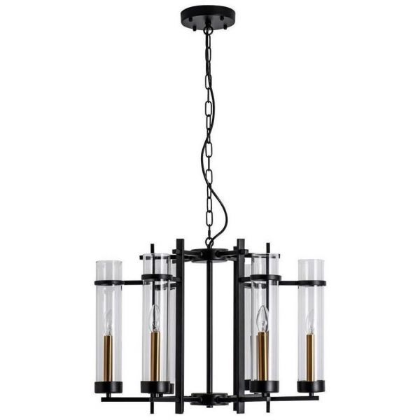 Подвесная люстра Arte Lamp Hugo A1688LM-6BK