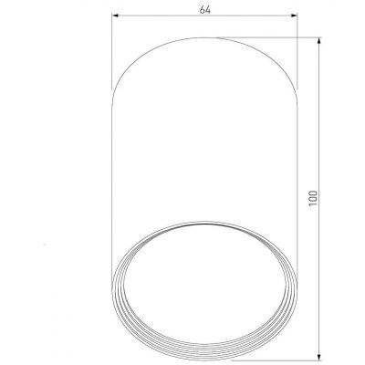Уличный потолочный светильник Light 2101 IP65 Elektrostandard 35128/H черный