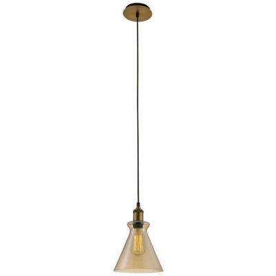 Светильник подвесной Crystal Lux CAMPANELLA SP1 AMBER
