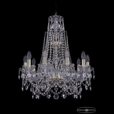 Люстра Bohemia Ivele Crystal 1411/10/195/XL-65/G