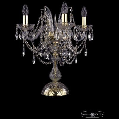 Настольная лампа Bohemia Ivele Crystal 1411L/4/141-47/G