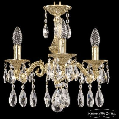 Люстра бронзовая 71102/3/125 A G Bohemia Ivele Crystal
