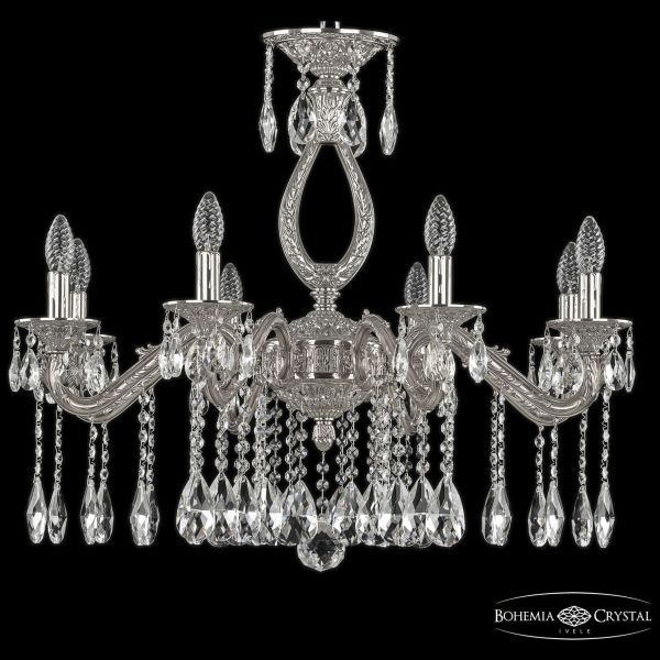 Люстра бронзовая 71302/8/250 A Ni Bohemia Ivele Crystal