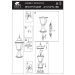 Светильник Arte Lamp A1014FN-1BK