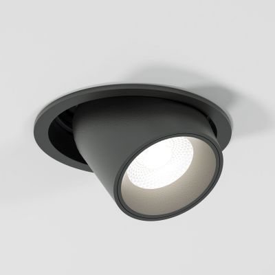 Потолочный светодиодный светильник Elektrostandard 25086/LED 8W 4000K чёрный