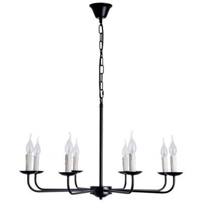 Подвесная люстра Arte Lamp Graff A1857LM-8BK