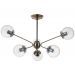 Подвесная люстра Arte Lamp A4164PL-6AB