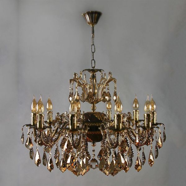 Люстра Ambiente 2118/10 PB Honey Leaf GRANADA