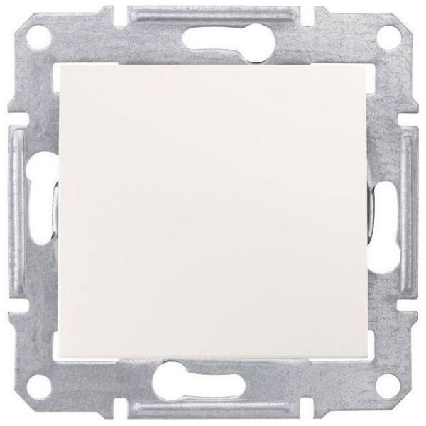 Переключатель перекрестный 1-клавишный Schneider Electric Sedna Бежевый 10А (сх.7)