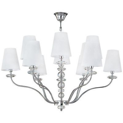 Подвесная люстра Crystal Lux ARMANDO SP6+6 CHROME Armando Chrome