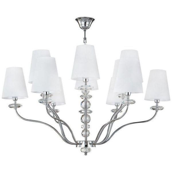 Подвесная люстра Crystal Lux ARMANDO SP6+6 CHROME Armando Chrome