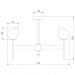 Умный потолочный светильник Eurosvet 60130/6 латунь Smart