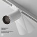 Трековый светодиодный светильник Maytoni Technica Focus Led TR032-4-20W3K-S-DS-W