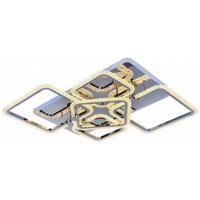 Потолочный светодиодный светильник 8011/4+1 CHR 144W+18W RGB Profit Light