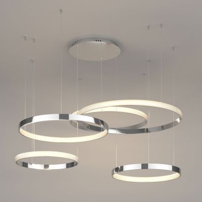 Подвесной светильник Eurosvet 90175/5 хром Posh