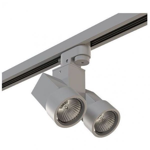 Трековый однофазный светильник A1T051030 серый Illumo X1 Lightstar