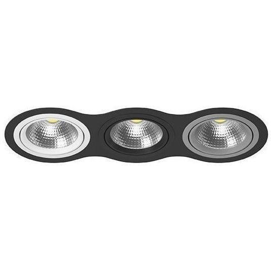 Встраиваемый точечный светильник i937060709 черный/белый/серый Intero 111 Lightstar