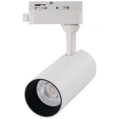 Трековый светодиодный светильник Arte Lamp A4568PL-1WH