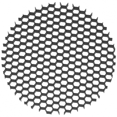 Рассеиватель для трека Maytoni Unity HoneyComb-D38 Focus LED