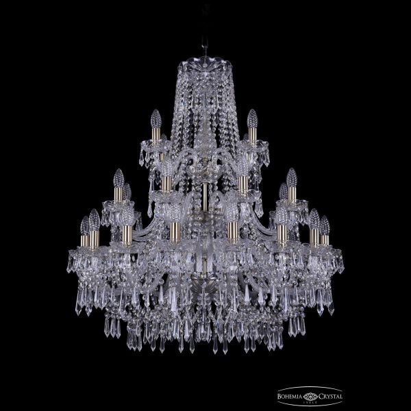 Люстра Bohemia Ivele Crystal 1403/16+8+4/300/3d/Pa