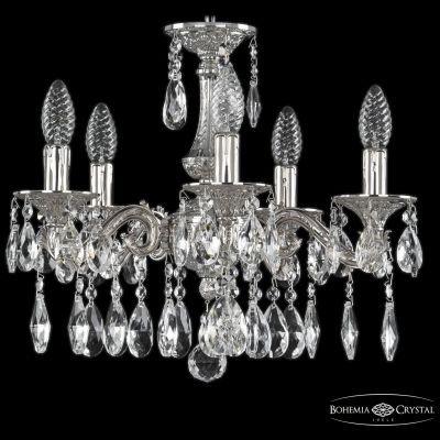 Люстра бронзовая 71102/5/125 A Ni Bohemia Ivele Crystal