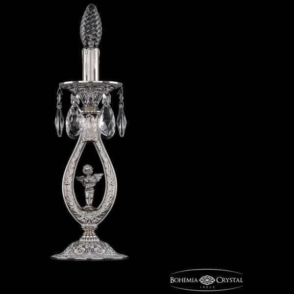 Настольная лампа бронзовая 71400L/1-33 NW FA10S Bohemia Ivele Crystal