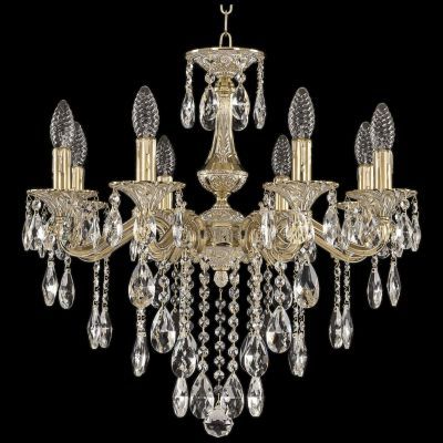 Люстра бронзовая 72102/8/175 B GW Bohemia Ivele Crystal