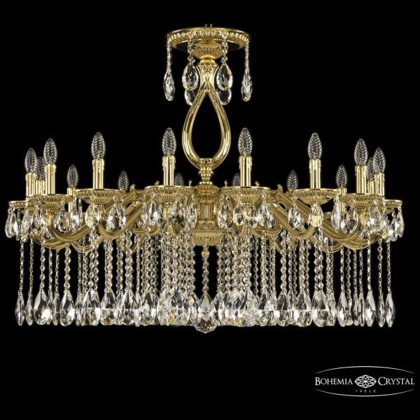 Люстра бронзовая 75302/16/360 A G Bohemia Ivele Crystal