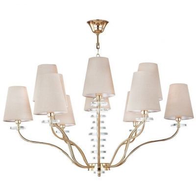 Подвесная люстра Crystal Lux ARMANDO SP6+6 GOLD Armando Gold