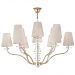 Подвесная люстра Crystal Lux ARMANDO SP6+6 GOLD Armando Gold