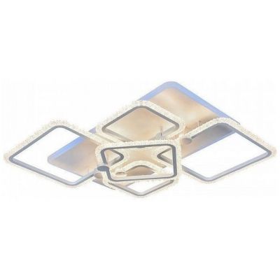 Потолочный светодиодный светильник 8011/4+1 WHT 144W+18W RGB Profit Light